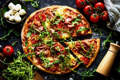 French pizza Bellevue by Pizza Riviera in Northern California