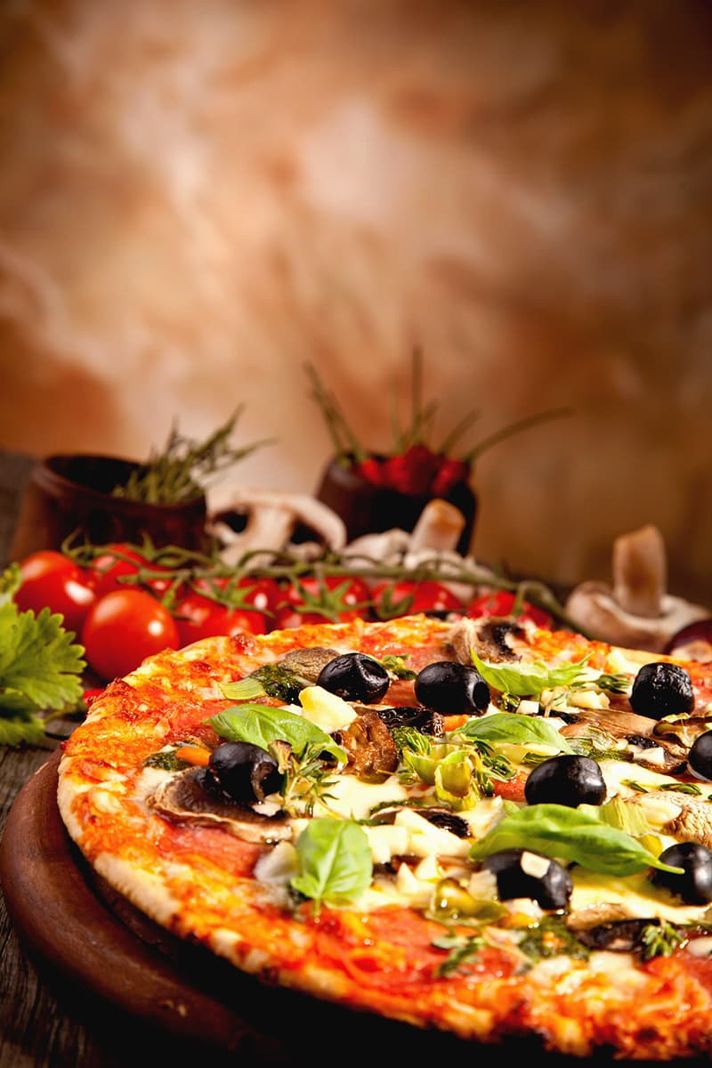 pizza at Pizza Riviera